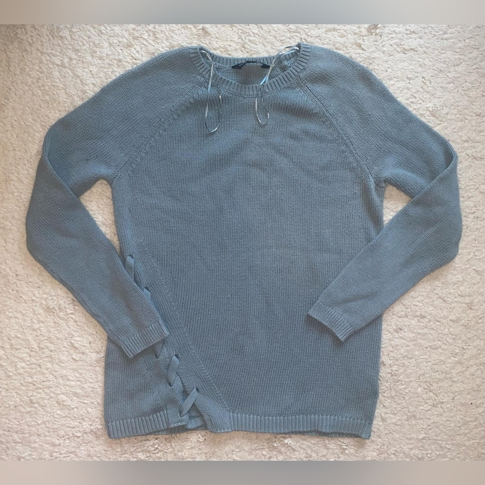 Rock & Republic lace up sweater